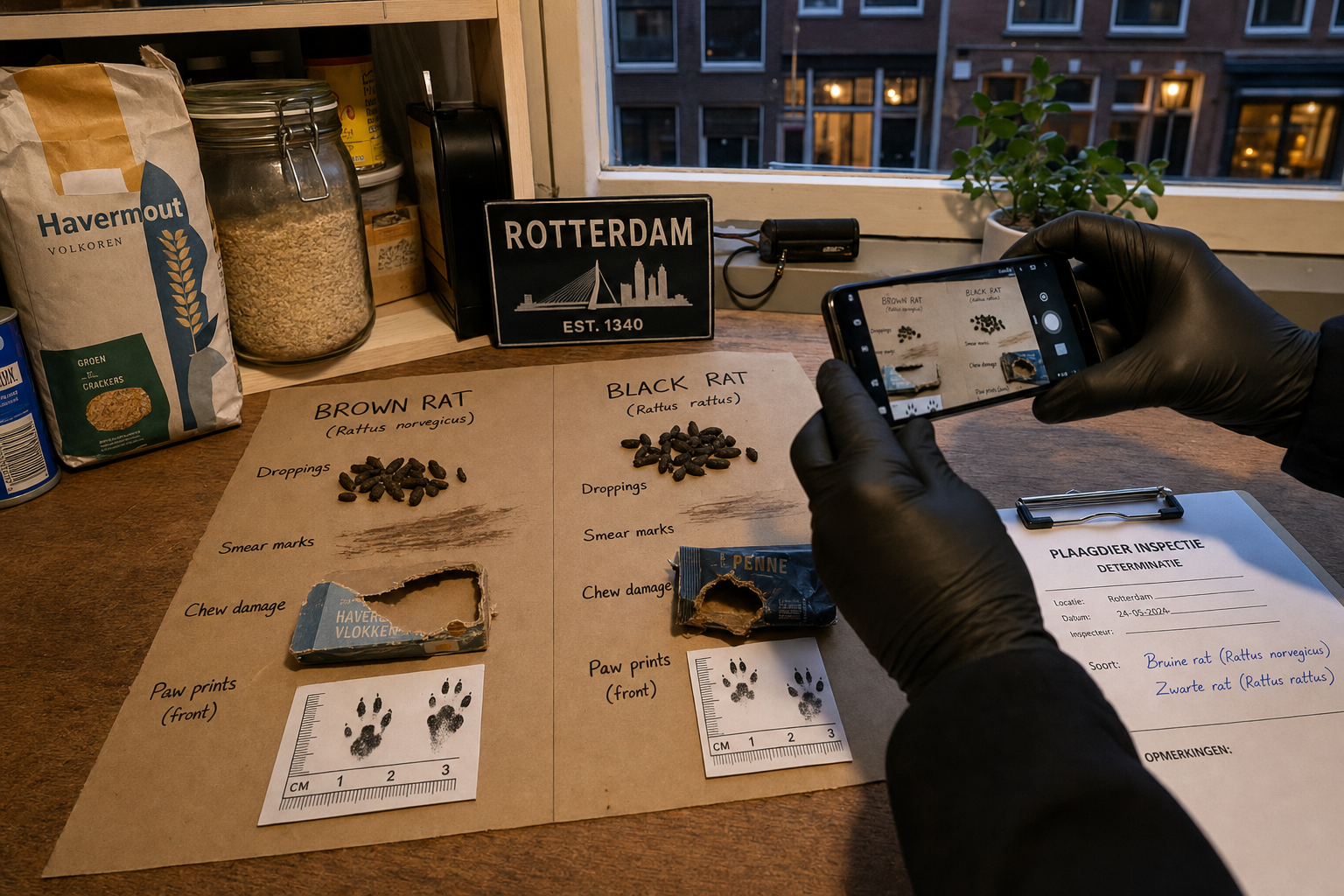 Rattenbestrijding aanpak per soort in Rotterdam