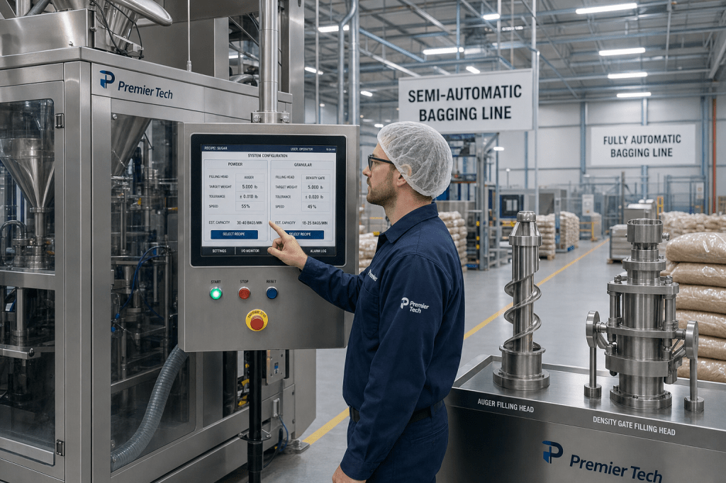 Hoe kies je de juiste zakkenvulmachine op basis van vulcapaciteit, producteigenschappen (poeder, korrels of vloeistof) en gewenste automatiseringsgraad?