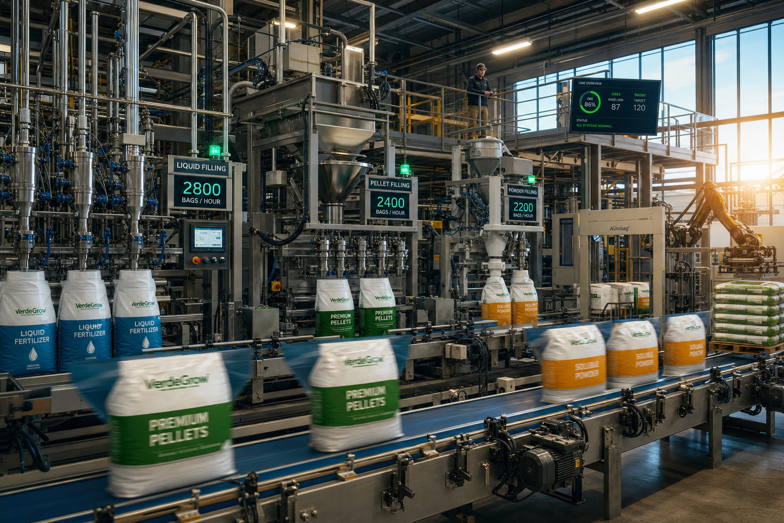 Automatiseringsopties zakkenvulmachines